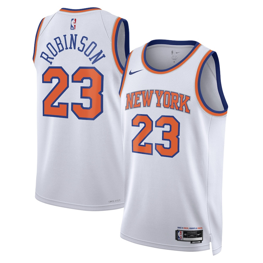 Mitchell Robinson 23 New York Knicks Unisex Swingman Jersey - Association Edition - White - JS729 