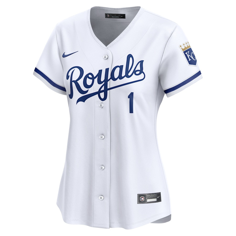 Alternative view of MJ Melendez 1 Kansas City Royals Women Home Limited Player Jersey - White 
