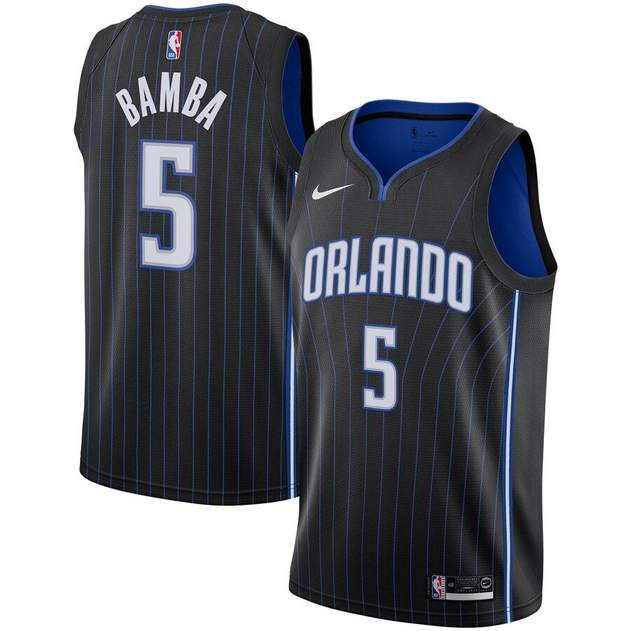 Mohamed Bamba Orlando Magic 2019/2020 Swingman Jersey - Icon Edition - Black