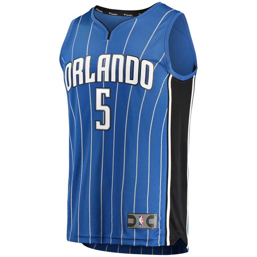 Alternative view of Mohamed Bamba Orlando Magic Fanatics Branded Fast Break Replica Jersey - Icon Edition - Blue