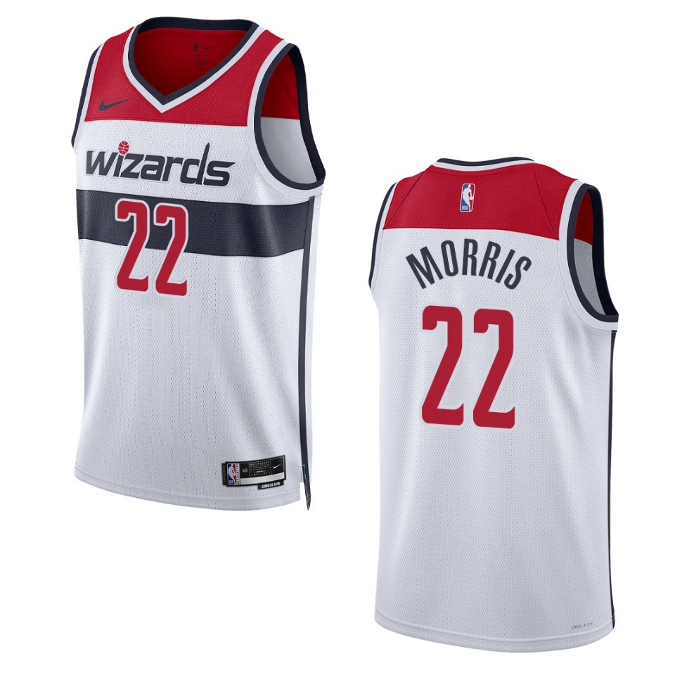 Monte Morris Association Edition Washington Wizards 2022-23 White Swingman Jersey
