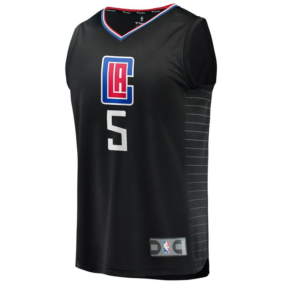 Alternative view of Montrezl Harrell La Clippers Fanatics Branded Youth Fast Break Player Jersey - Statement Edition - Black