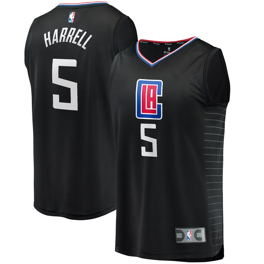 Montrezl Harrell La Clippers Fanatics Branded Youth Fast Break Player Jersey - Statement Edition - Black