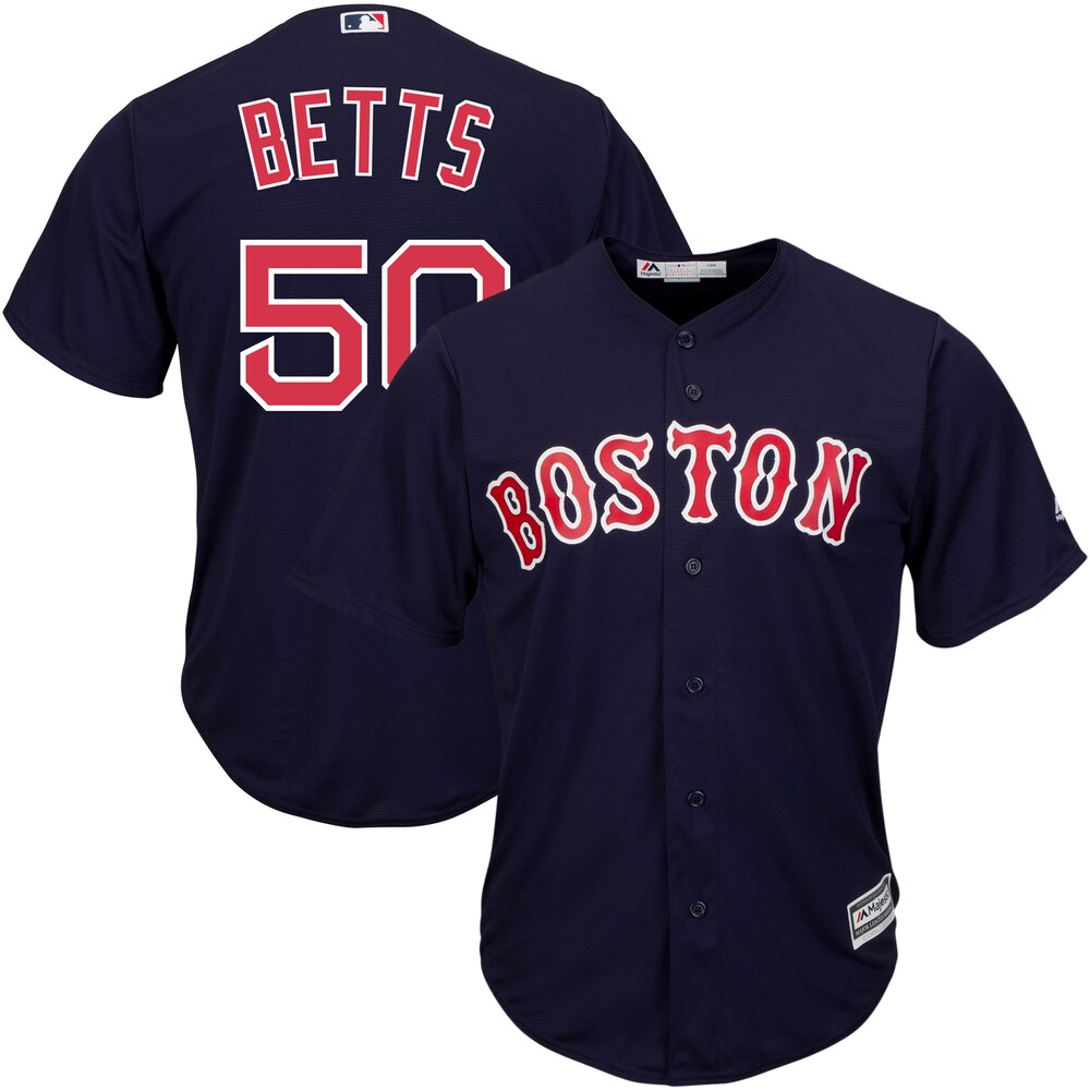 Mookie Betts Boston Red Sox Majestic Big & Tall Alternate Cool Base Player Jersey - Navy