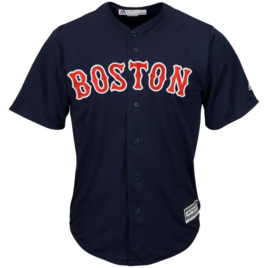 Alternative view of Mookie Betts Boston Red Sox Majestic Cool Base Player Jersey – Navy