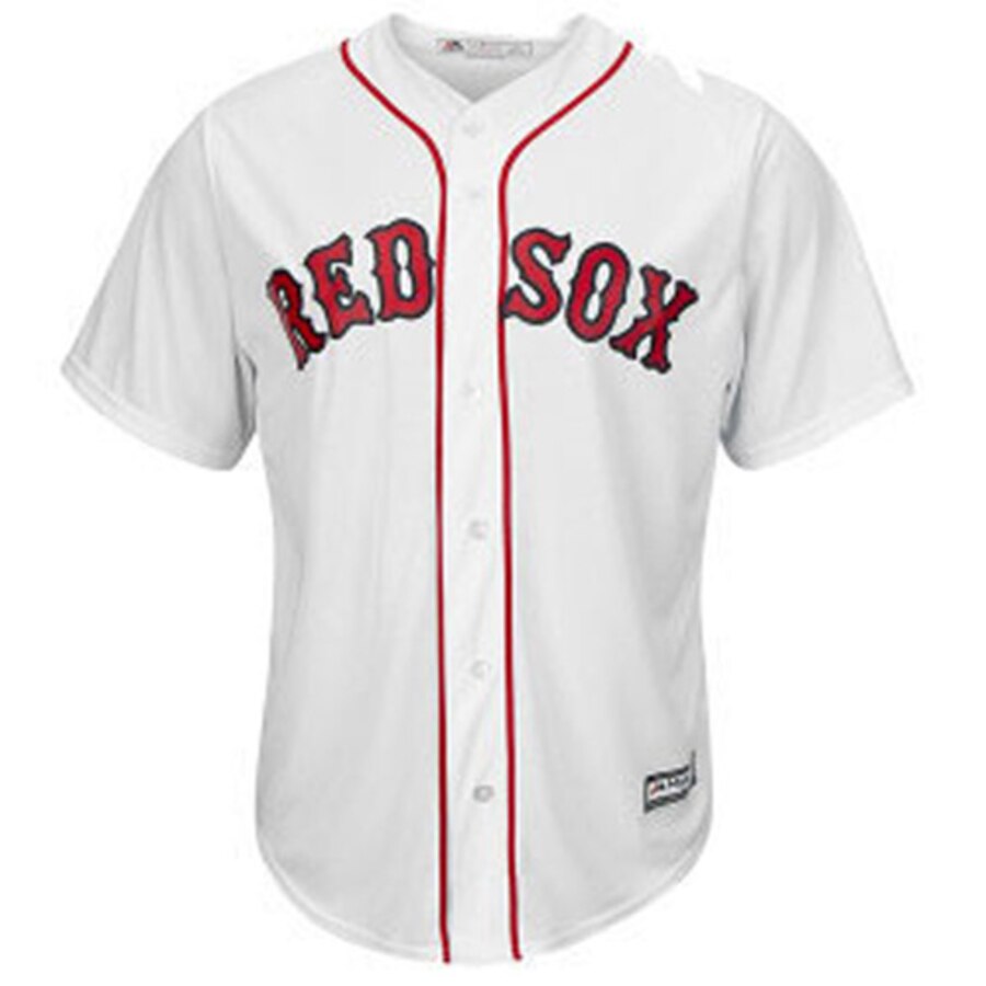 Alternative view of Mookie Betts Boston Red Sox Majestic Cool Base Player Jersey – White