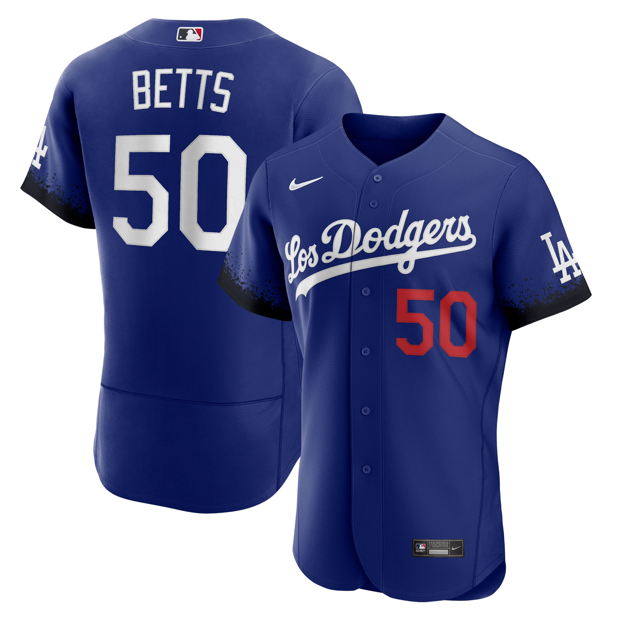 Mookie Betts Los Angeles Dodgers 2021 City Connect Authentic Player Jersey - Royal