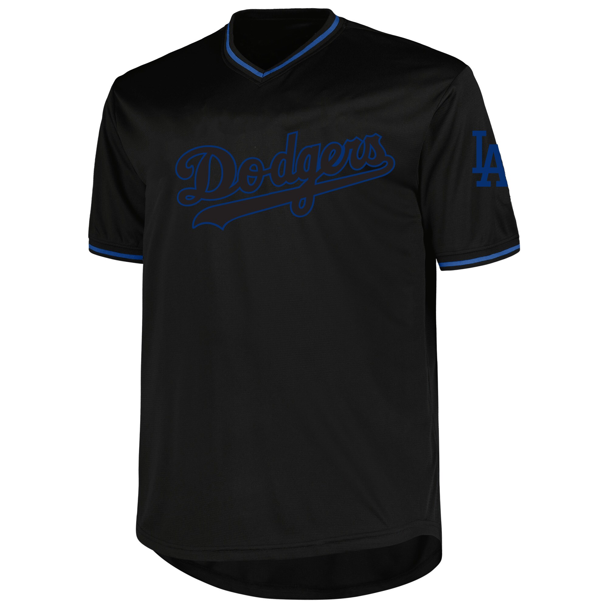 Alternative view of Mookie Betts Los Angeles Dodgers Profile Big & Tall Pop Fashion Player Jersey - Black