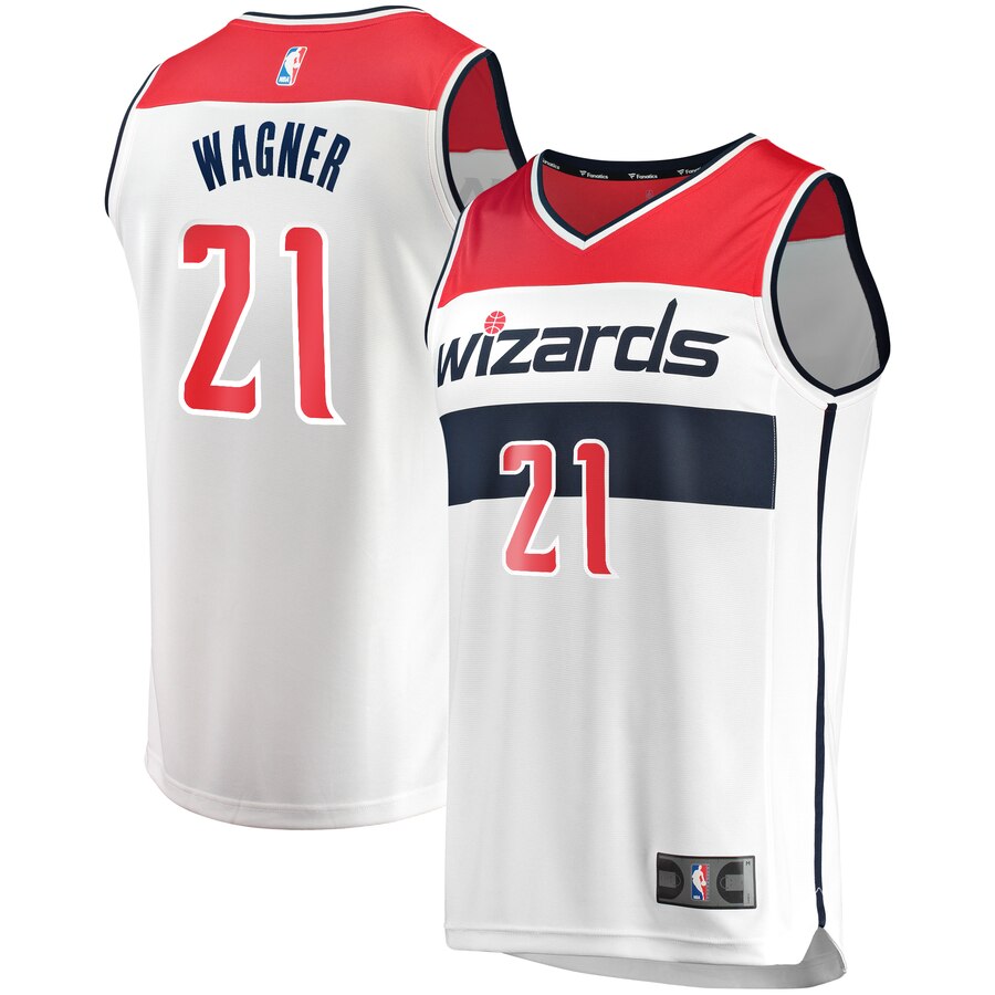 Moritz Wagner Washington Wizards Fanatics Branded Youth Fast Break Replica Player Jersey White - Association Edition