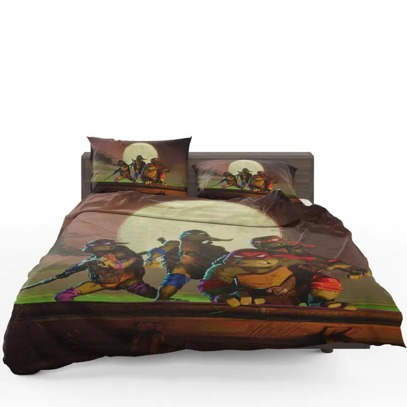 Mutant Mayhem Teenage Ninja Turtles Unite Bedding Set - Custom Bedding Set