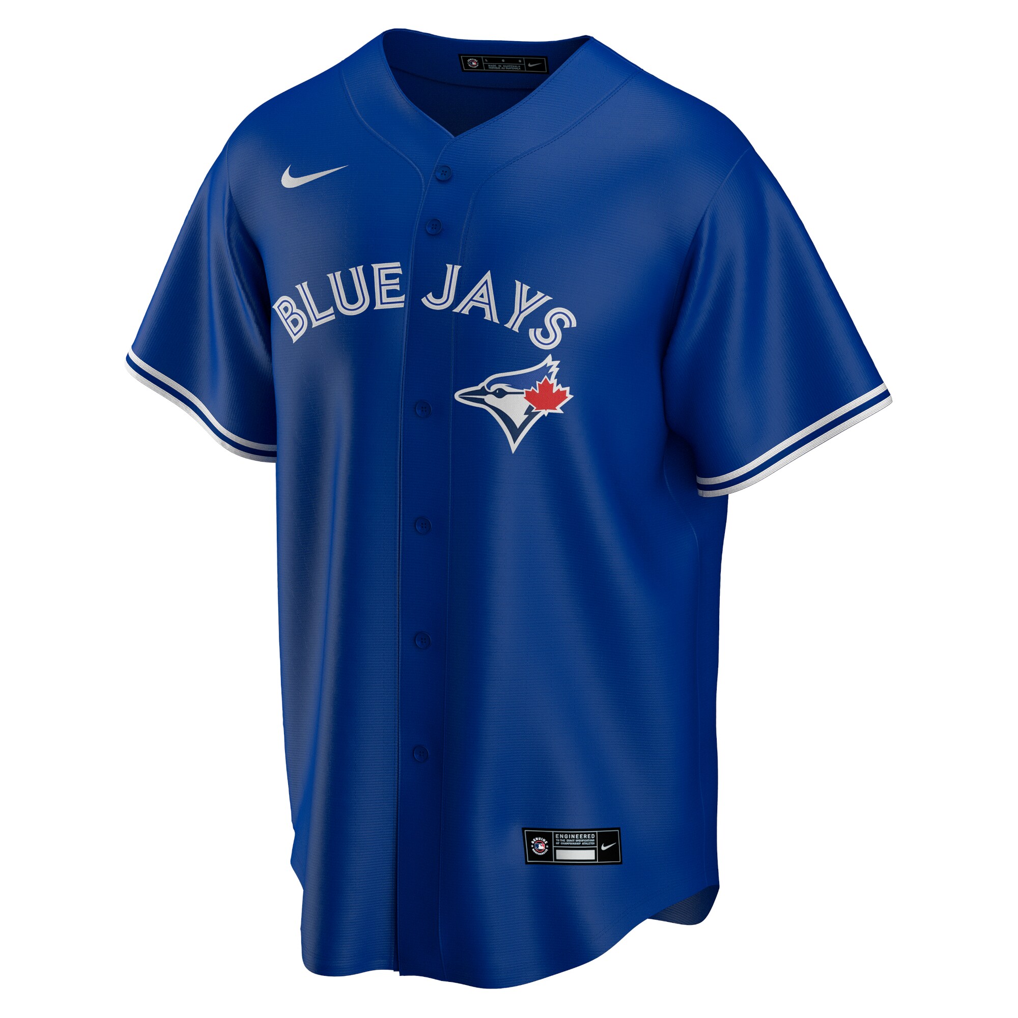 Alternative view of Nate Pearson Toronto Blue Jays Replica Player Name Jersey – Royal