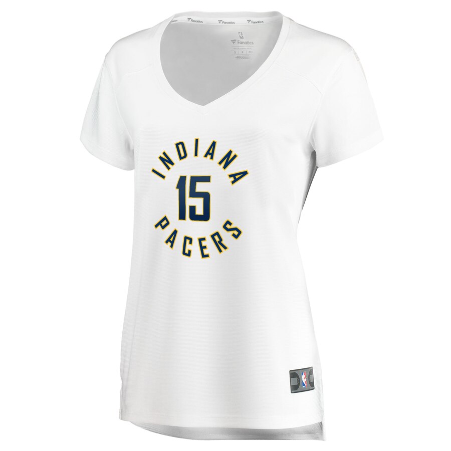 Alternative view of Naz Mitrou-long Indiana Pacers Fanatics Branded Women's Fast Break Player Jersey - Association Edition - White