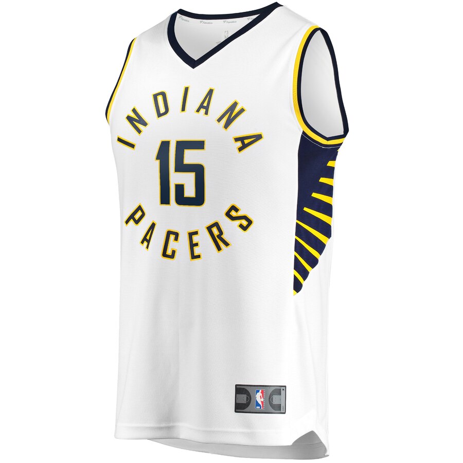 Alternative view of Naz Mitrou-long Indiana Pacers Fanatics Branded Youth Fast Break Player Jersey - Association Edition - White