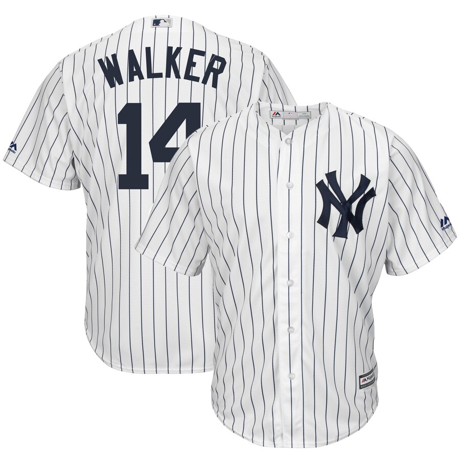 Neil Walker New York Yankees Majestic Home Cool Base Player Jersey – White