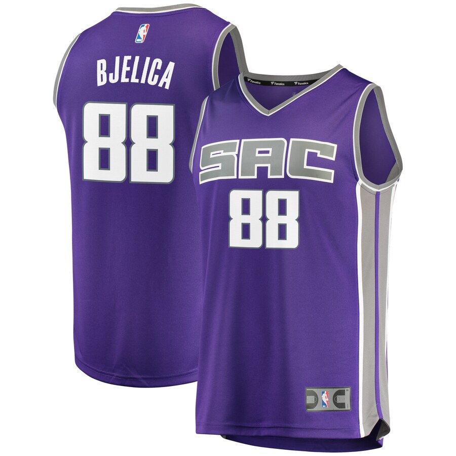 Nemanja Bjelica Sacramento Kings Fanatics Branded Fast Break Replica Jersey - Icon Edition - Purple