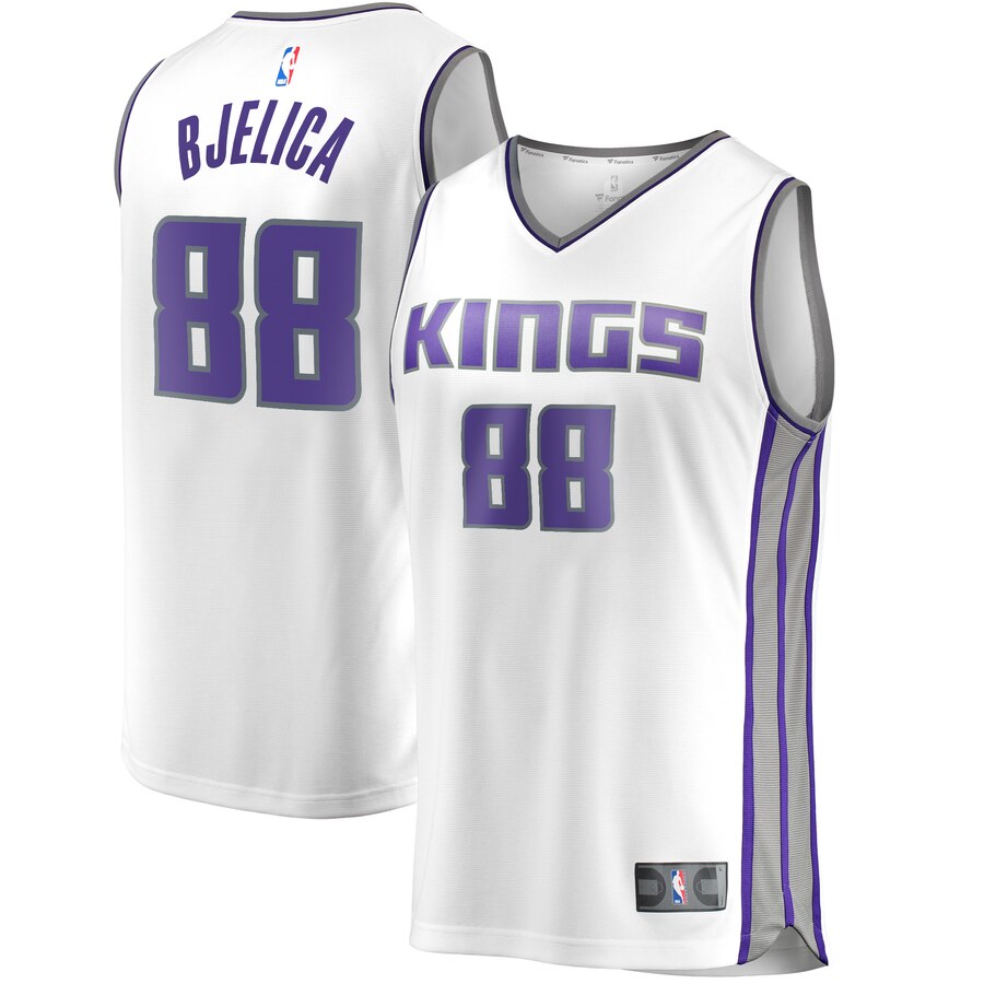 Nemanja Bjelica Sacramento Kings Fanatics Branded Youth Fast Break Replica Player Jersey - Association Edition - White