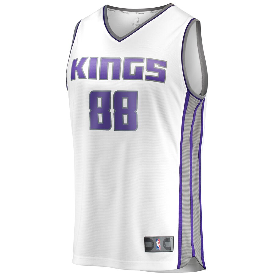Alternative view of Nemanja Bjelica Sacramento Kings Fanatics Branded Youth Fast Break Replica Player Jersey - Association Edition - White