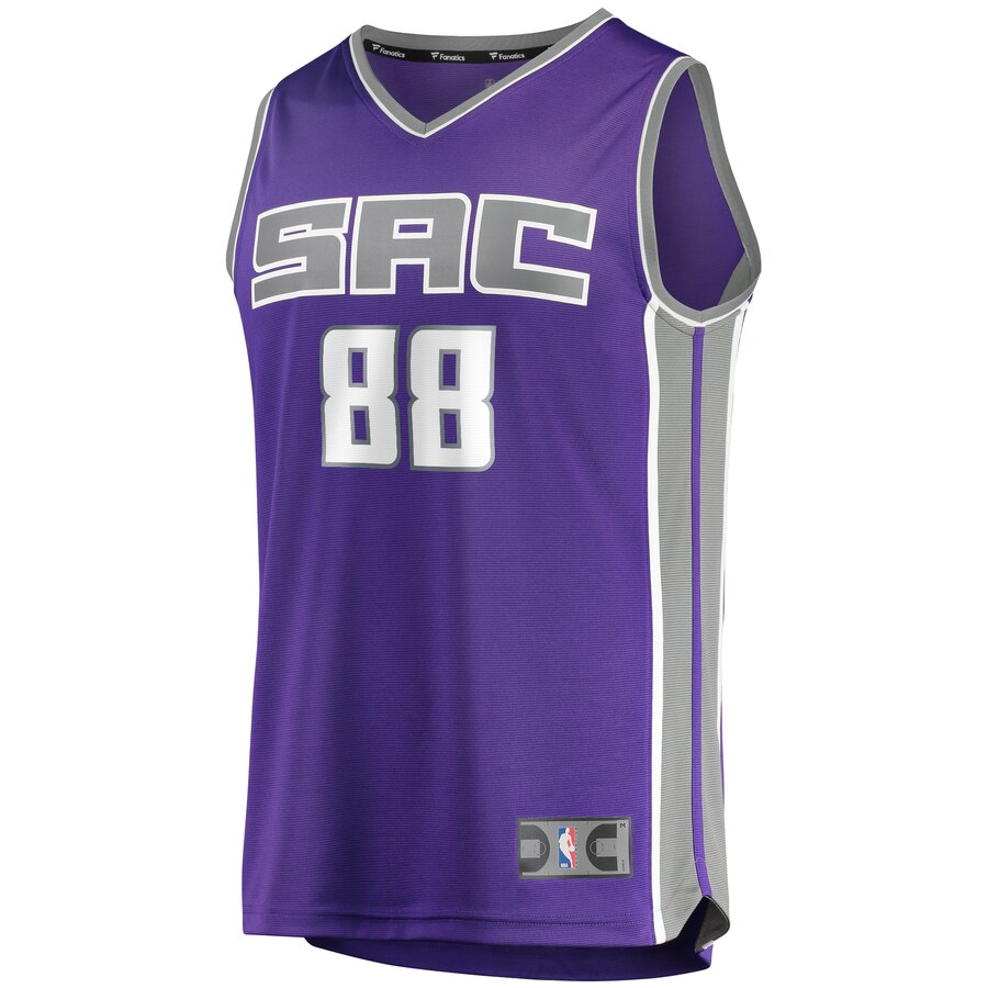 Alternative view of Nemanja Bjelica Sacramento Kings Fanatics Branded Youth Fast Break Replica Player Jersey - Icon Edition - Purple