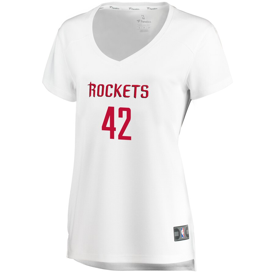Alternative view of Nene Hilario Houston Rockets Fanatics Branded Women's Fast Break Player Jersey White - Association Edition