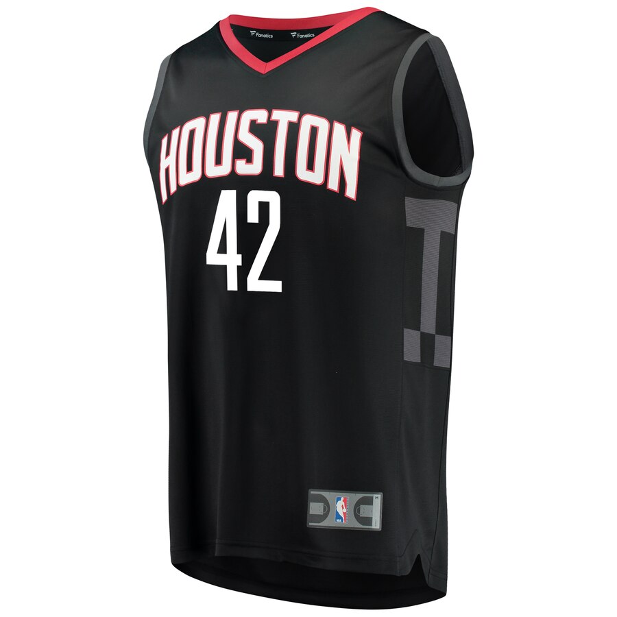 Alternative view of Nene Houston Rockets Fanatics Branded Fast Break Replica Player Jersey Black - Statement Edition