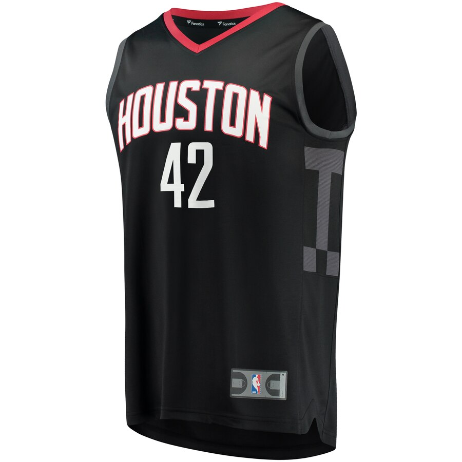 Alternative view of Nene Houston Rockets Fanatics Branded Youth Fast Break Player Jersey - Statement Edition - Black