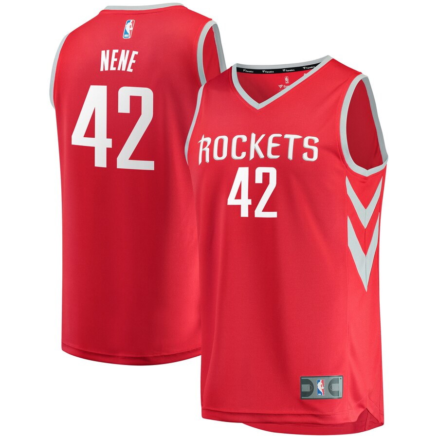 Nene Houston Rockets Fanatics Branded Youth Fast Break Team Player Jersey - Icon Edition - Red
