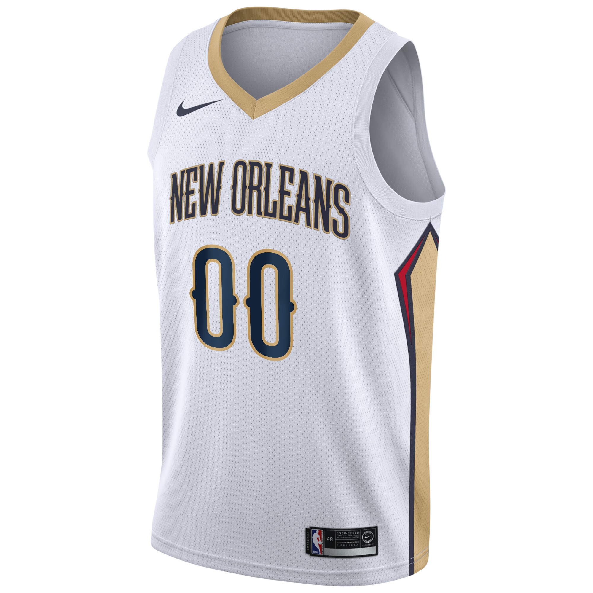 New Orleans Pelicans Association Swingman Jersey - Custom - Youth - JS191 