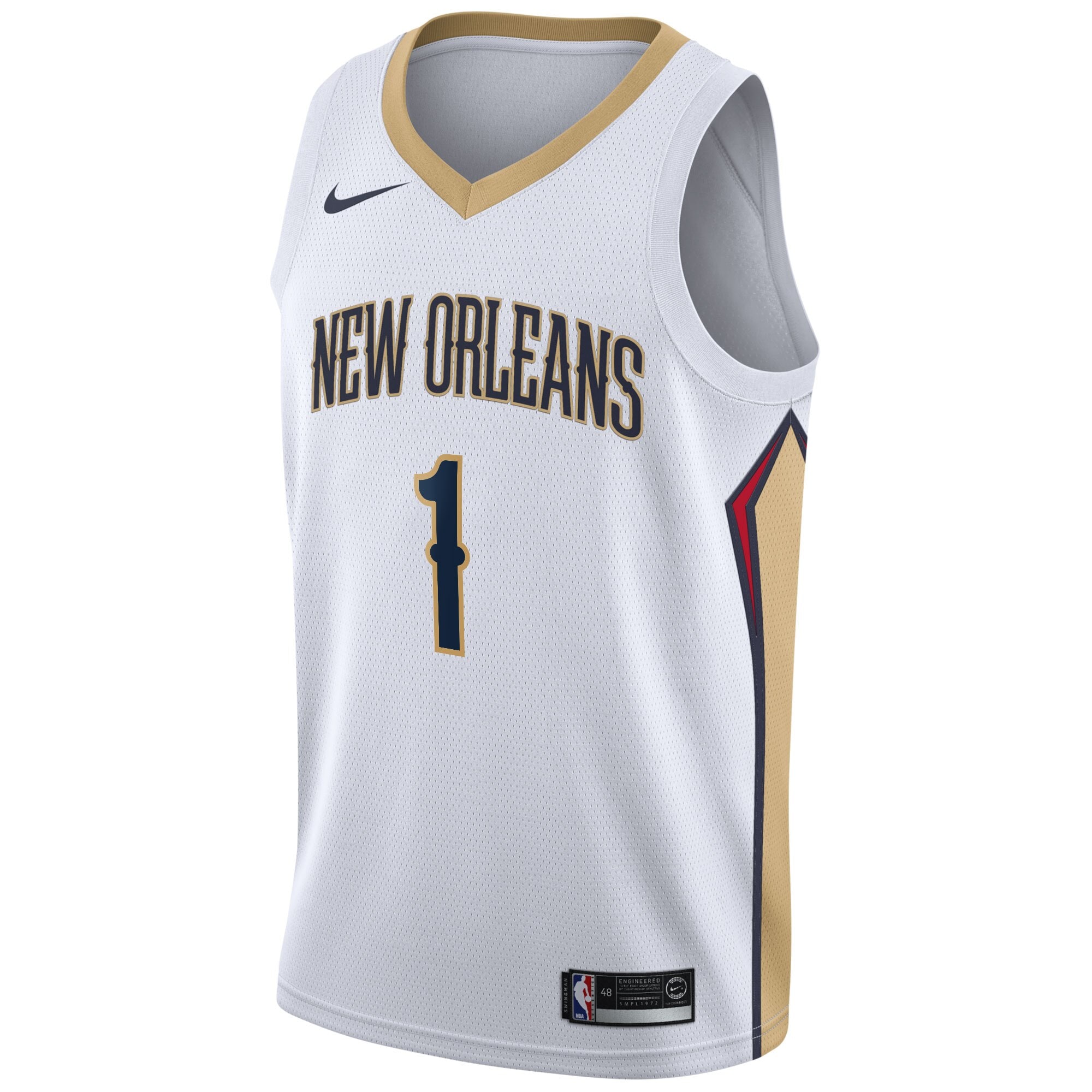 New Orleans Pelicans Association Swingman Jersey - Zion Williamson - Youth - JS959 