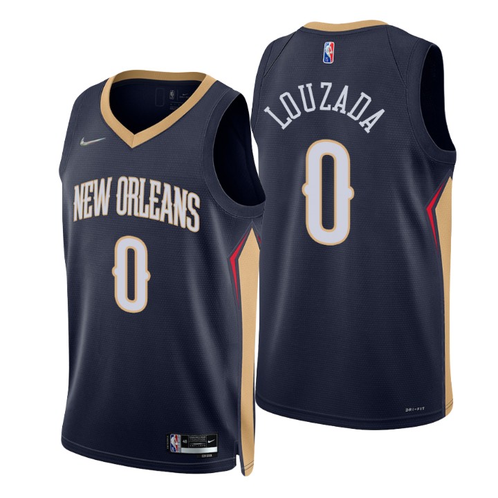 New Orleans Pelicans Didi Louzada 75th Anniversary Diamond Jersey Icon