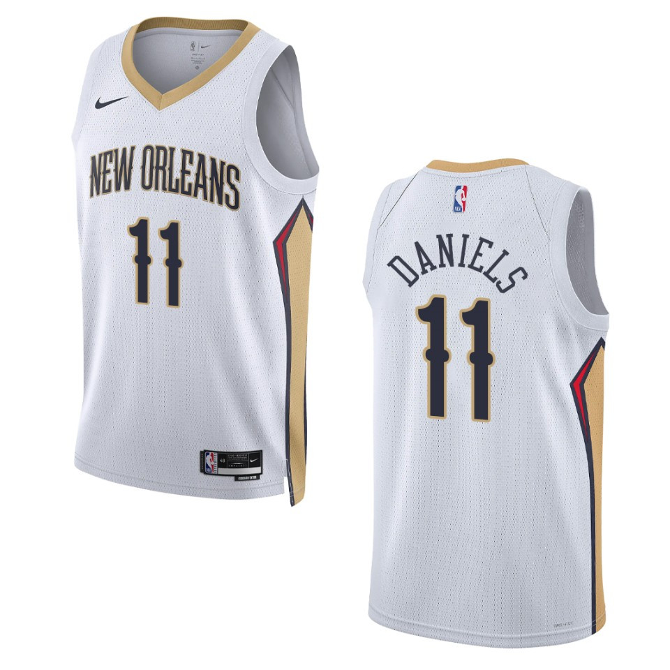 New Orleans Pelicans Dyson Daniels 2022-23 Association Edition White Swingman Jersey