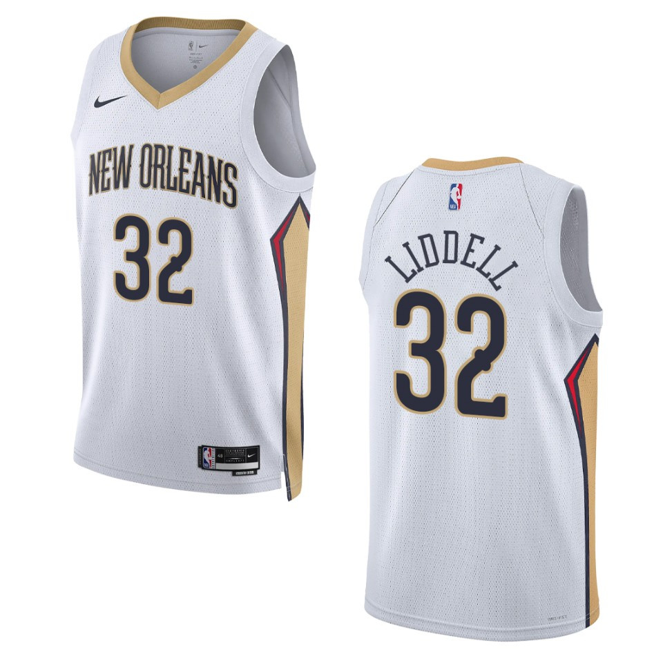 New Orleans Pelicans E.j. Liddell 2022-23 Association Edition White Swingman Jersey