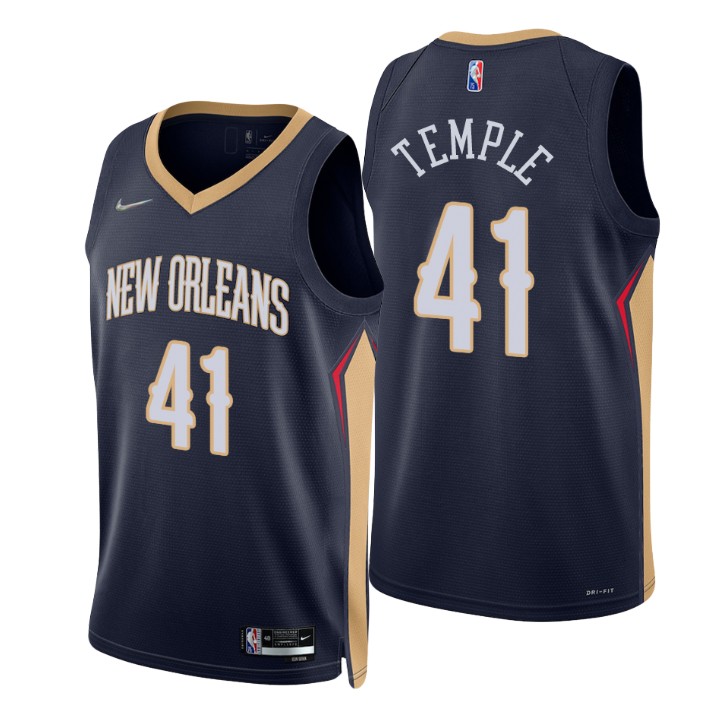 New Orleans Pelicans Garrett Temple 75th Anniversary Diamond Jersey Icon