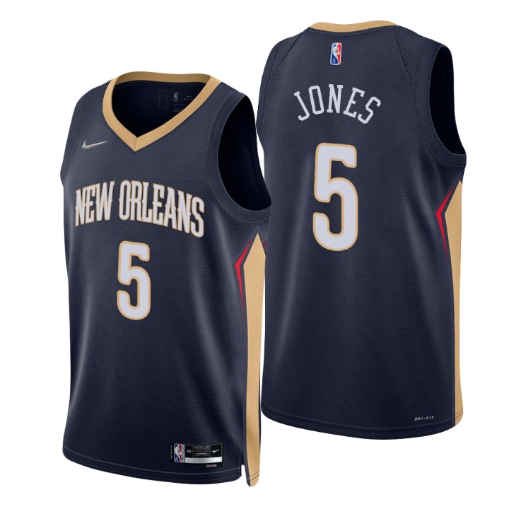 New Orleans Pelicans Herbert Jones 75th Anniversary Diamond Jersey Icon