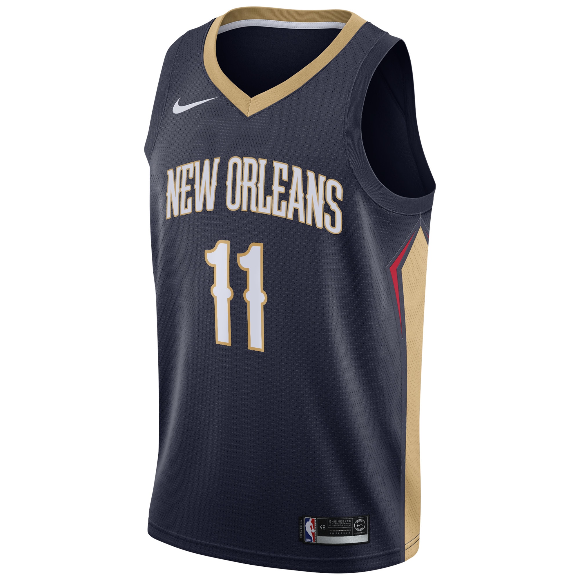 New Orleans Pelicans Icon Edition Swingman Jersey - Navy - Dyson Daniels - Youth - JS187 