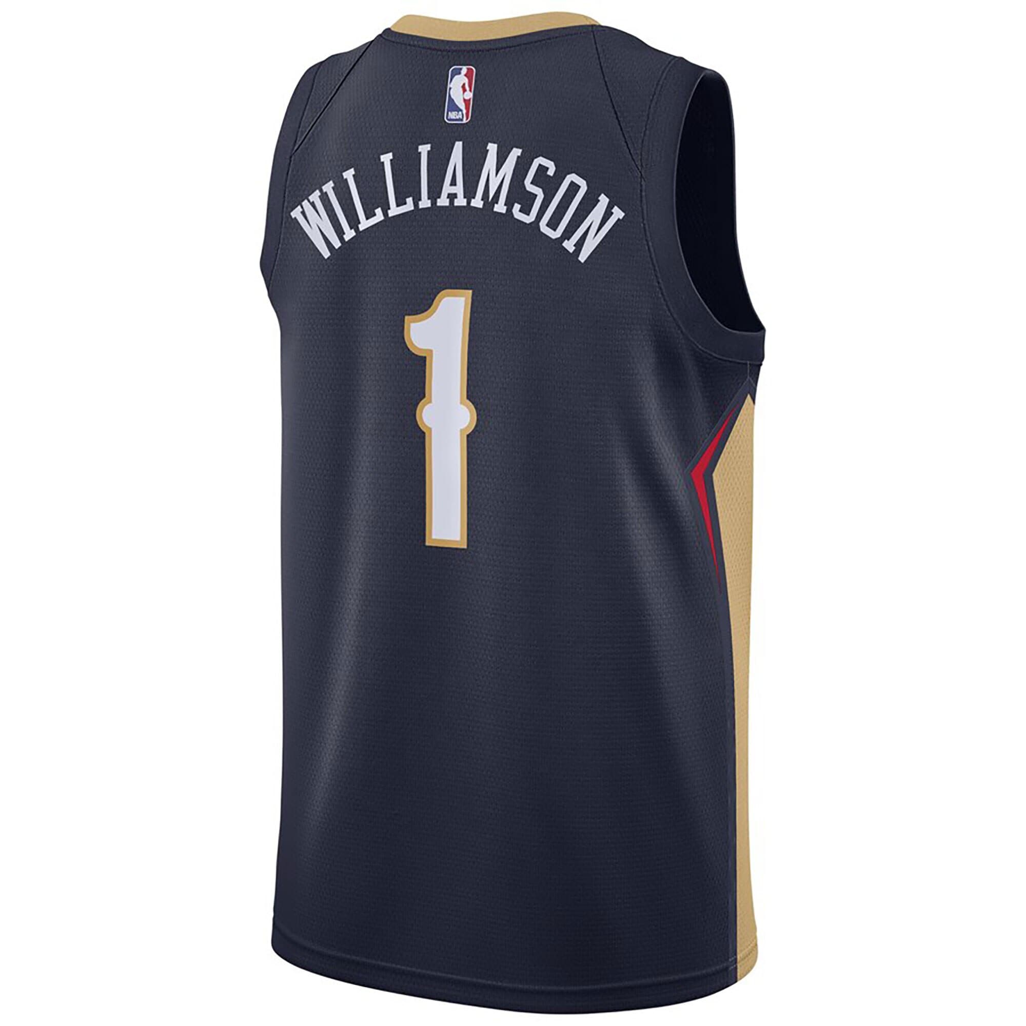 Alternative view of New Orleans Pelicans Icon Swingman Jersey - Zion Williamson - Mens - JS683 