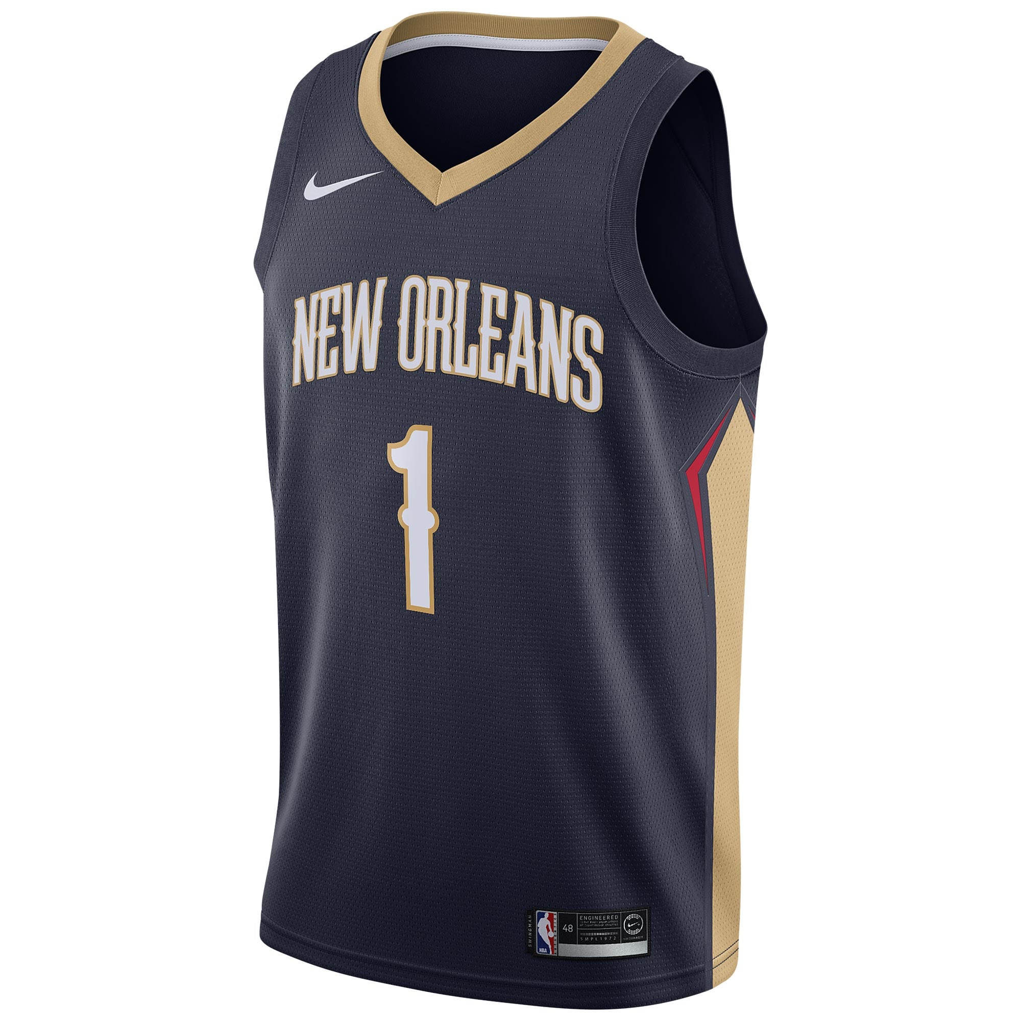 New Orleans Pelicans Icon Swingman Jersey - Zion Williamson - Youth - JS349 