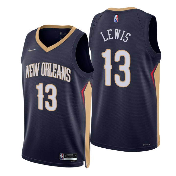 New Orleans Pelicans Kira Lewis Jr. 75th Anniversary Diamond Jersey Icon