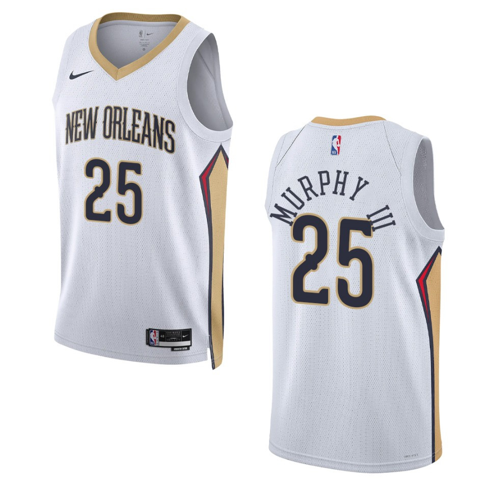 New Orleans Pelicans Trey Murphy Iii 2022-23 Association Edition White Swingman Jersey