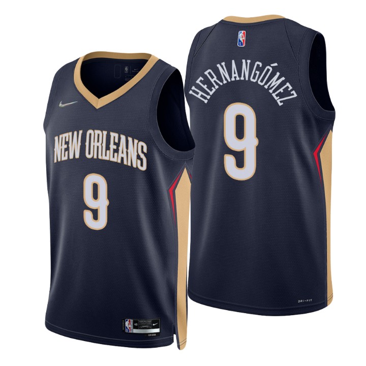 New Orleans Pelicans Willy Hernangomez 75th Anniversary Diamond Jersey Icon