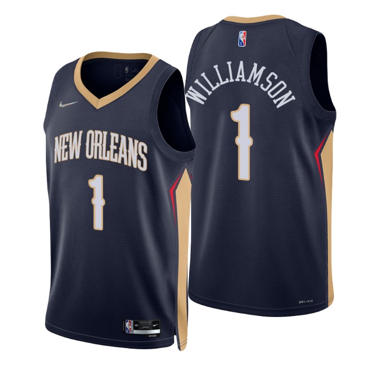 New Orleans Pelicans Zion Williamson 75th Anniversary Diamond Jersey Icon