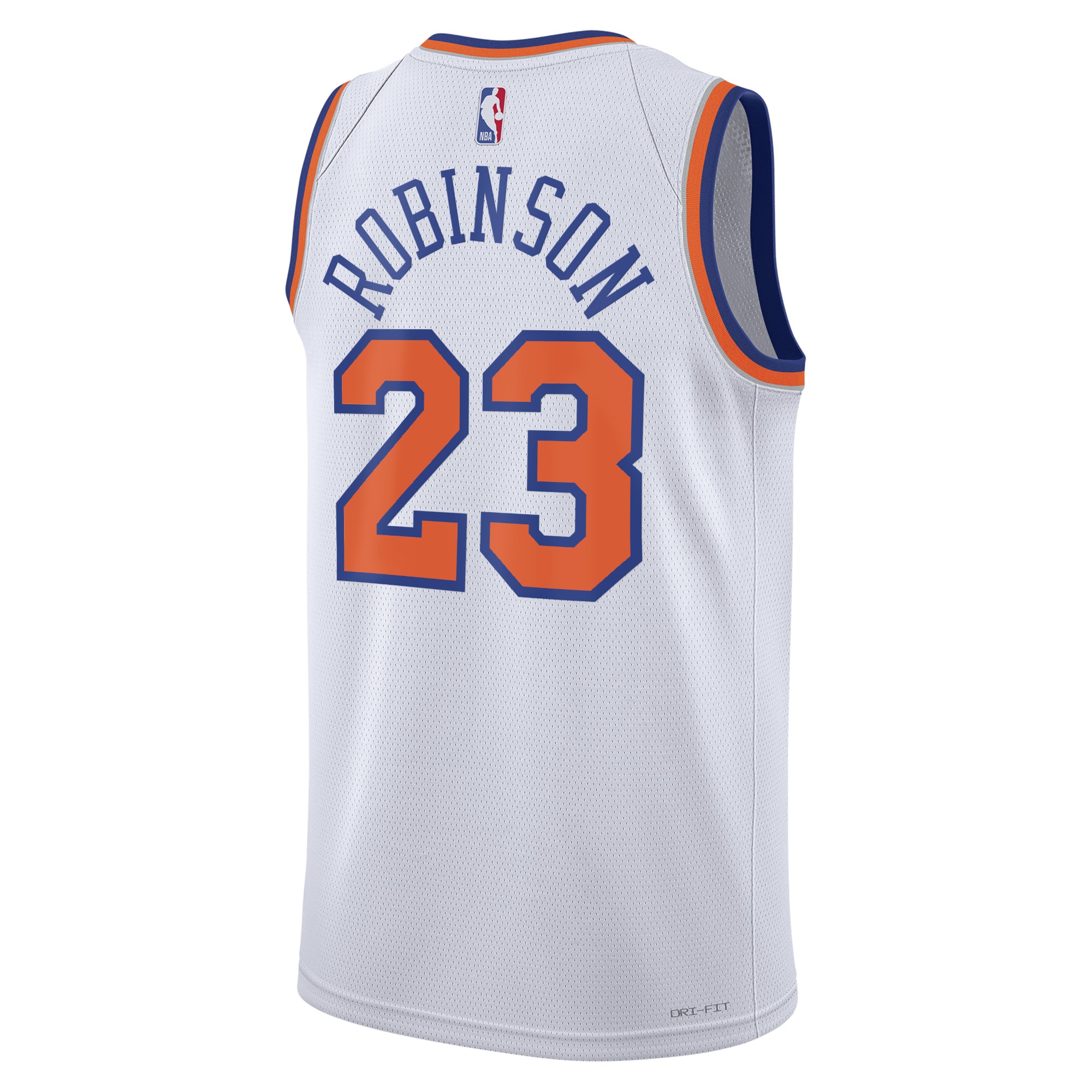Alternative view of New York Knicks Association Edition Swingman Jersey - White - Mitchell Robinson - Unisex - JS118 
