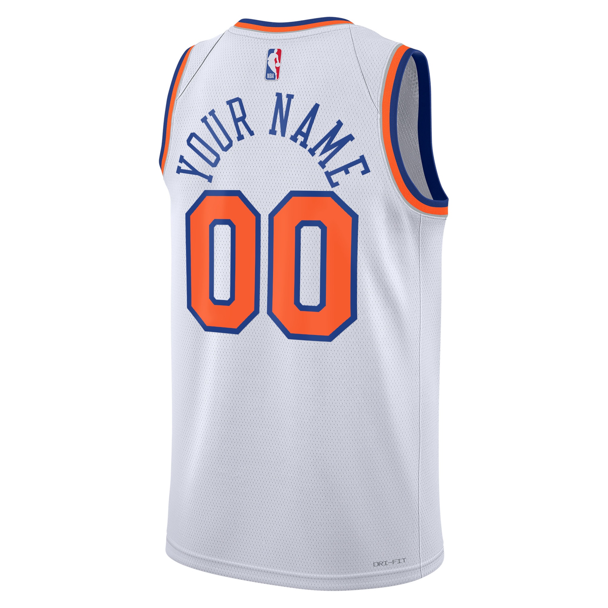 Alternative view of New York Knicks Association Swingman Jersey - Custom - Unisex - JS674 