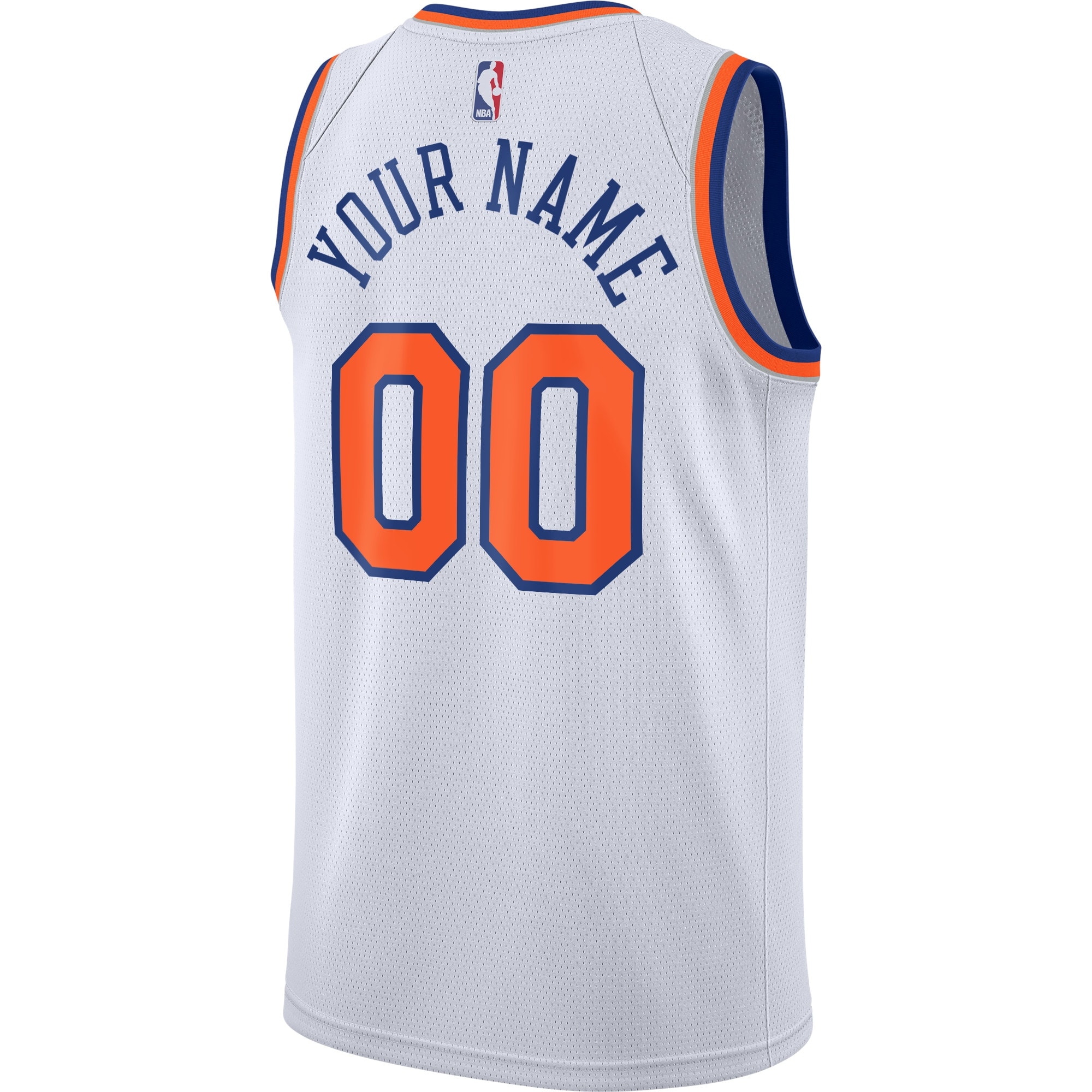 Alternative view of New York Knicks Association Swingman Jersey - Custom - Youth - JS468 