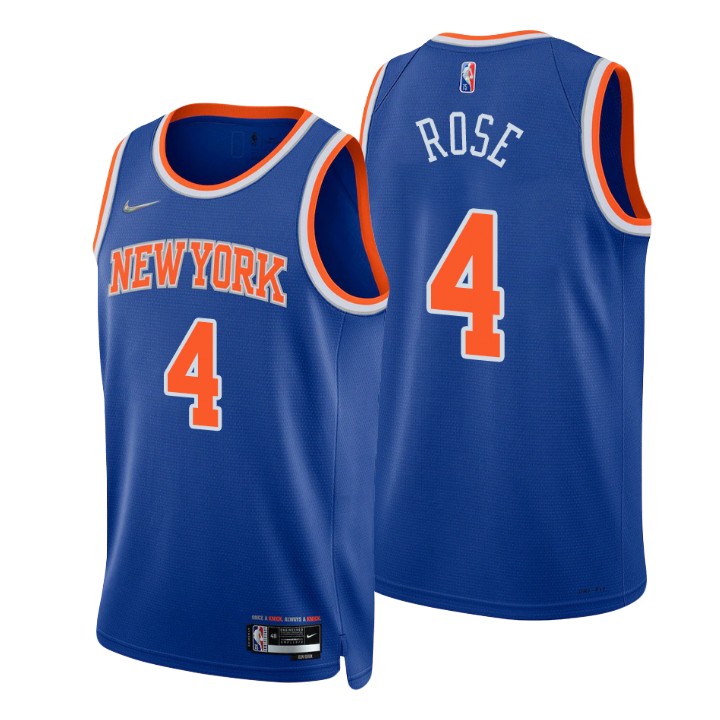 New York Knicks Derrick Rose 75th Anniversary Diamond Jersey Icon