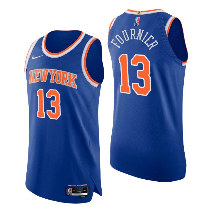 New York Knicks Evan Fournier 75th Anniversary Authentic Jersey Icon