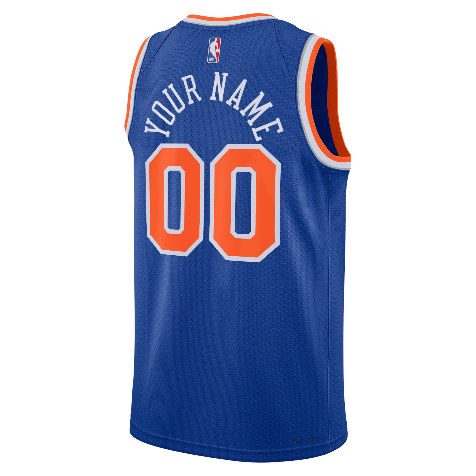 Alternative view of New York Knicks Icon Swingman Jersey - Custom - Unisex - JS581 