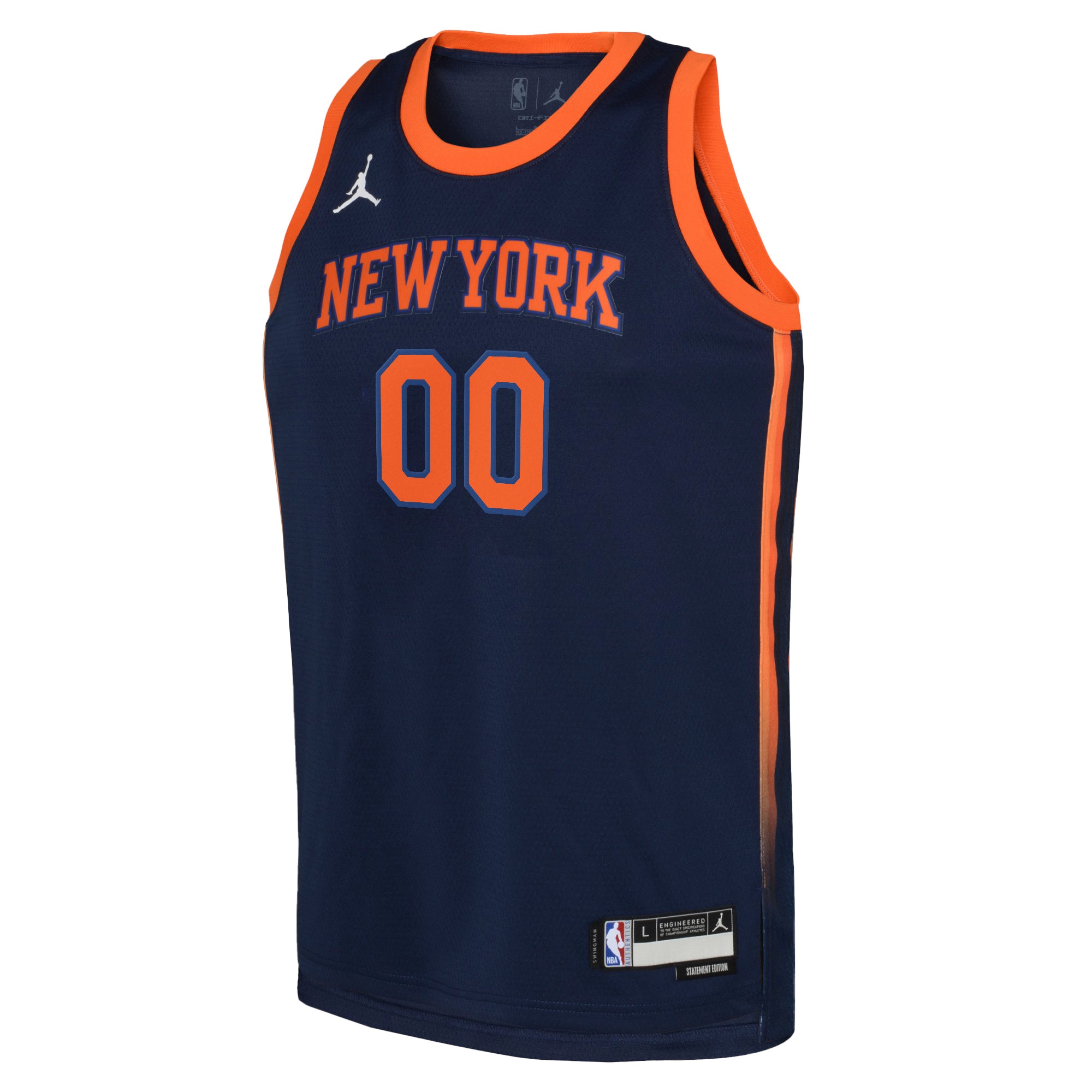 New York Knicks Jordan Statement Swingman Jersey 22 - Custom - Youth - JS747 
