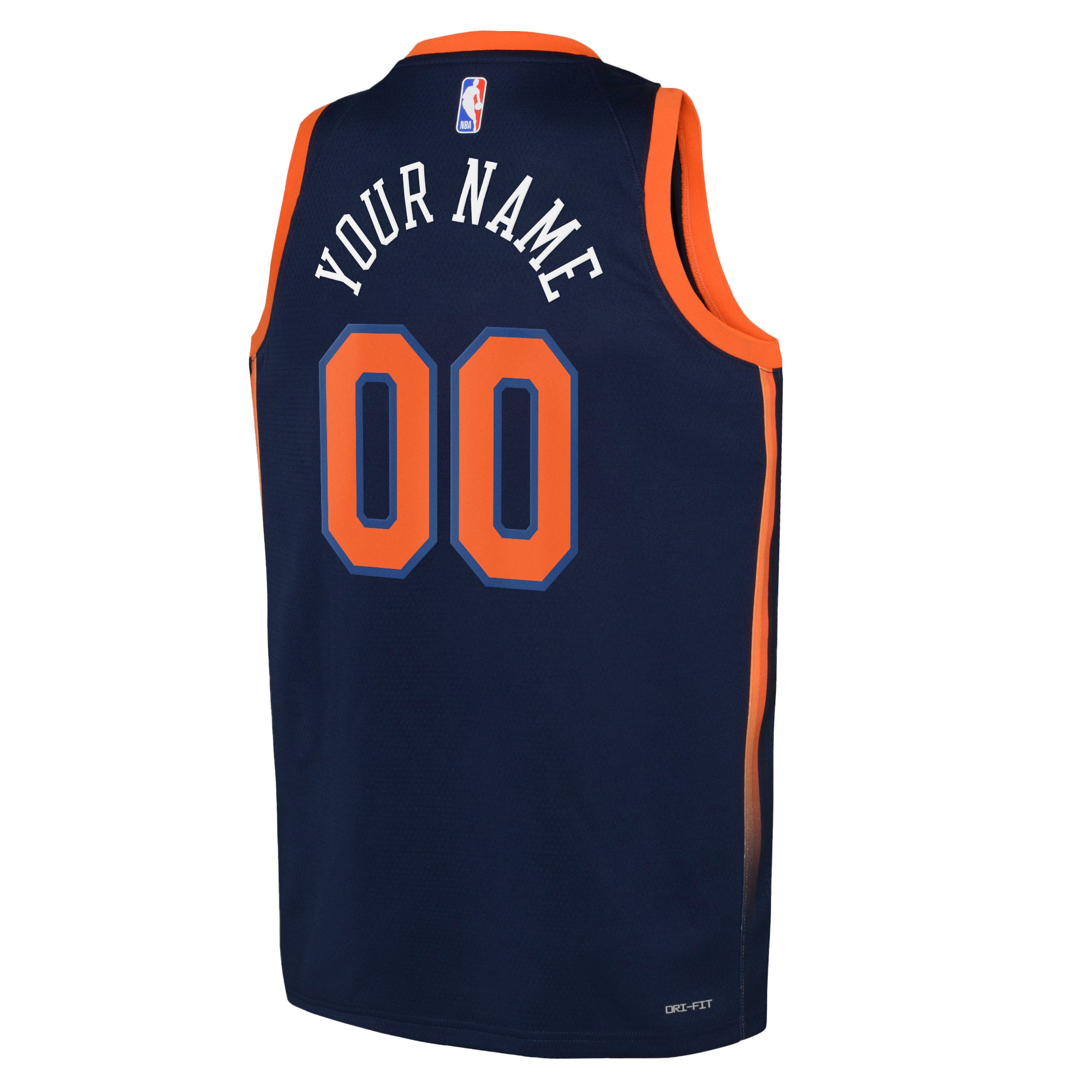 Alternative view of New York Knicks Jordan Statement Swingman Jersey 22 - Custom - Youth - JS747 