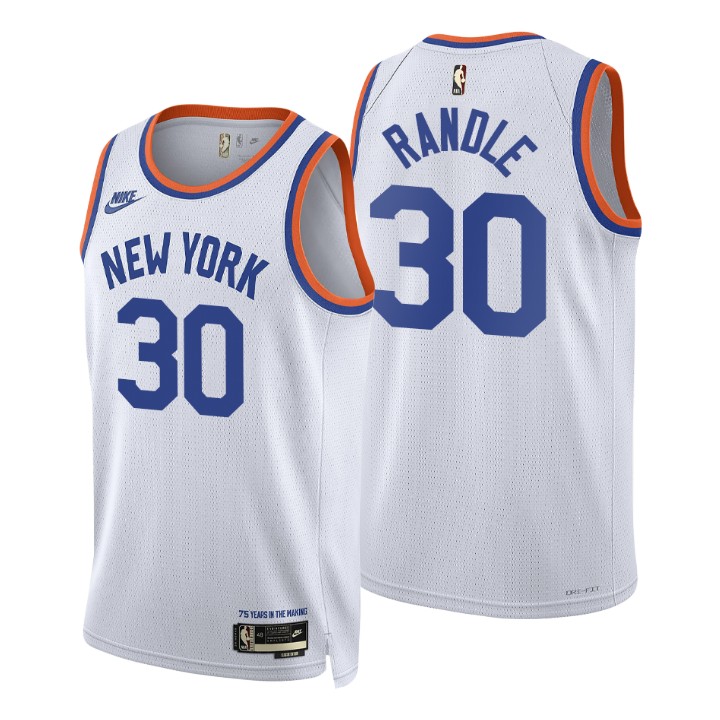 New York Knicks Julius Randle 2021-22 75th Anniversary Classic Edition Year Zero Jersey