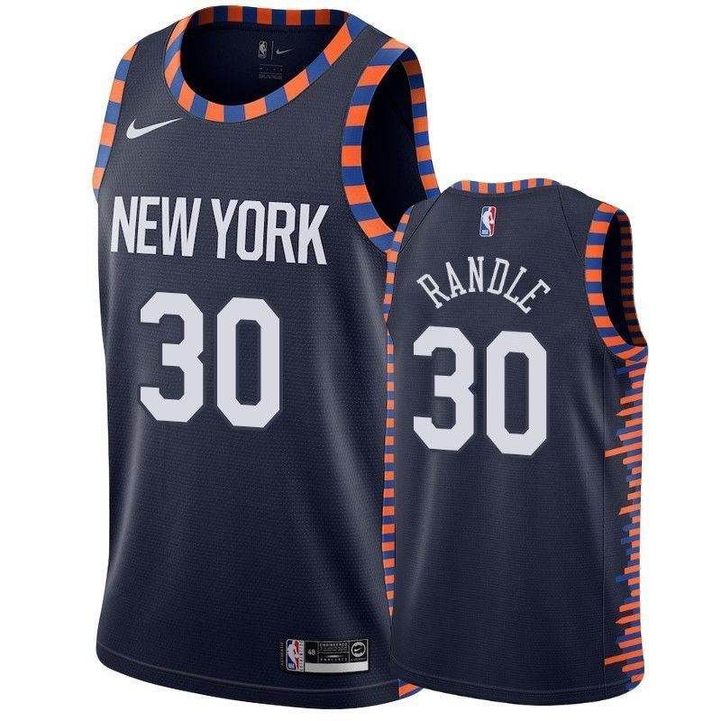 New York Knicks Julius Randle 30 City Men's Jersey - JS461 